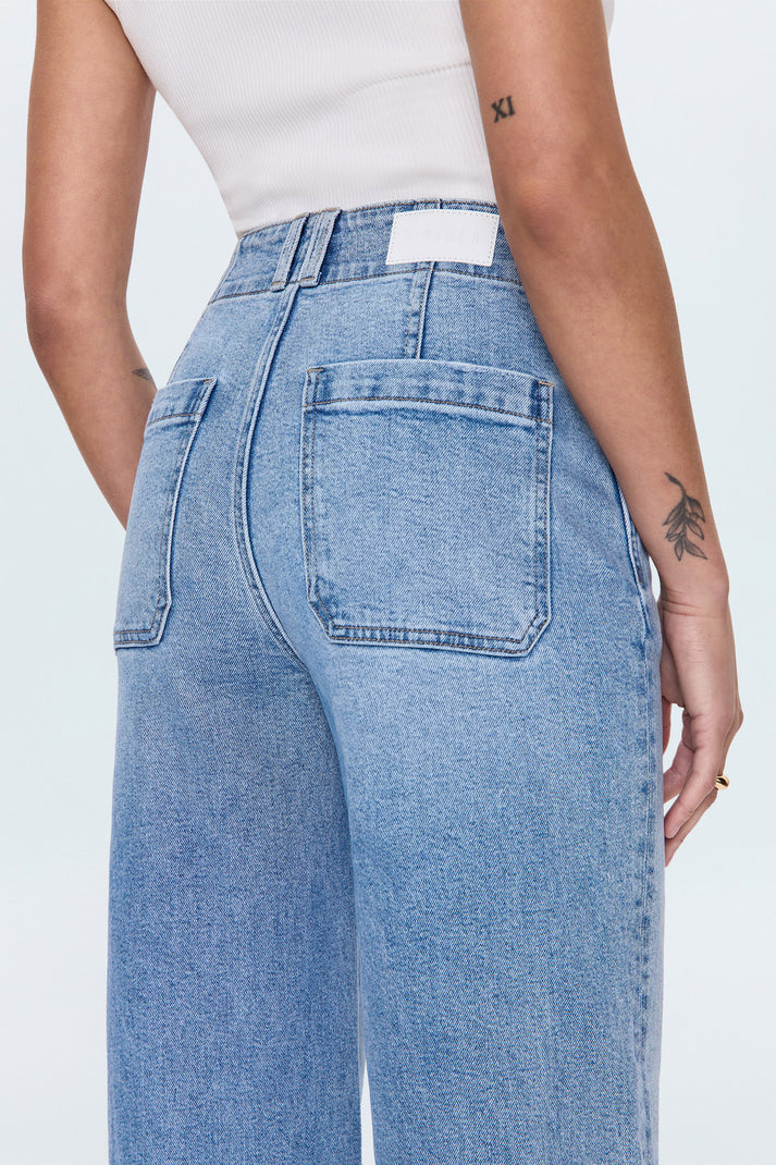 LANA DOUBLE BUTTON HIGH RISE