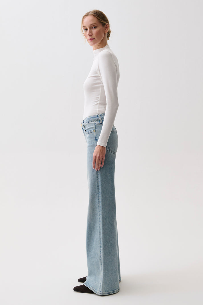 VIVIAN MID RISE WIDE LEG