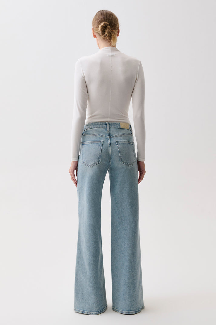 VIVIAN MID RISE WIDE LEG