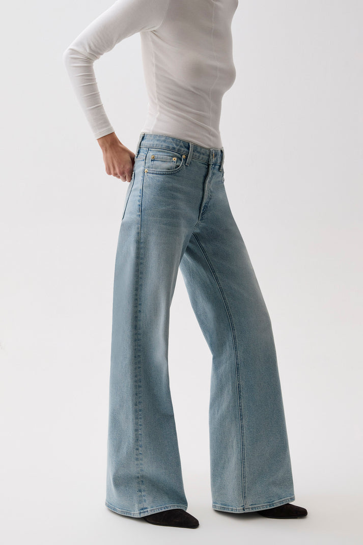 VIVIAN MID RISE WIDE LEG