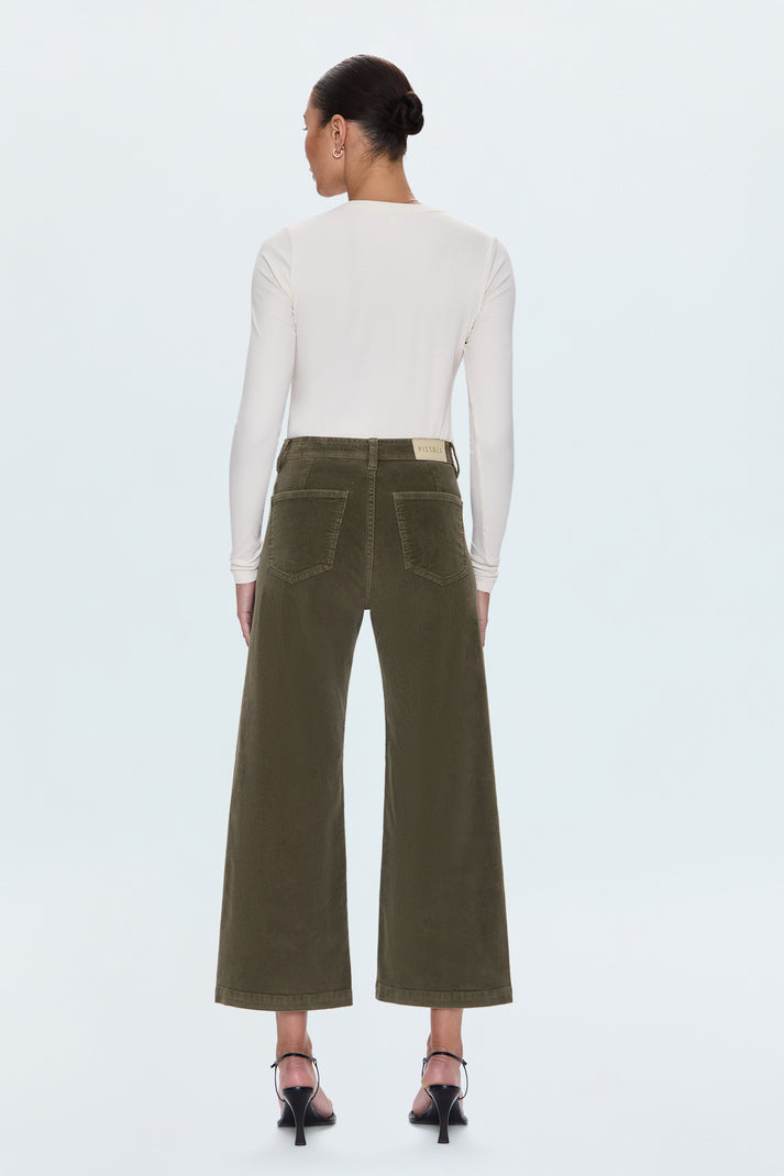 PENNY CROP HIGH RISE WIDE LEG