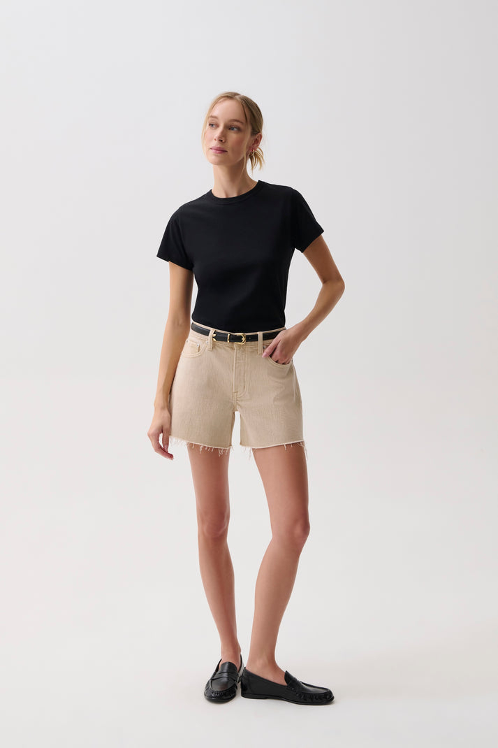 KENNEDY MID RISE SHORT | HONEY