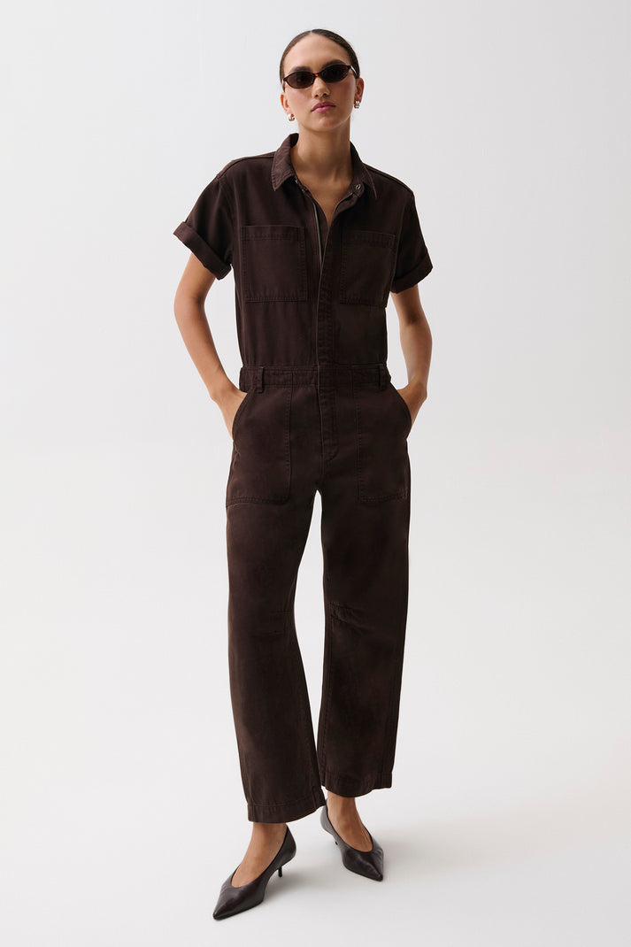 CRUZ BARREL LEG JUMPSUIT