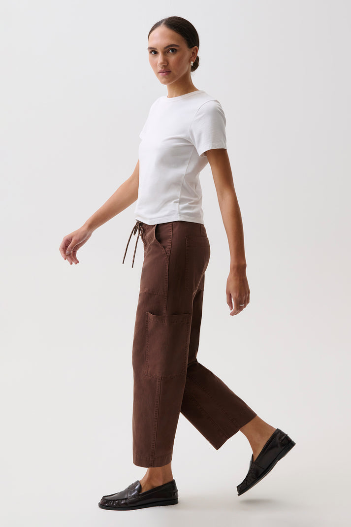 SABRINA CURVED UTILITY PANTS