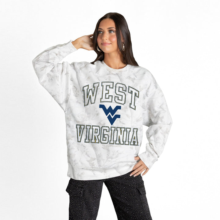WV WHITEOUT CAMO PULLOVER