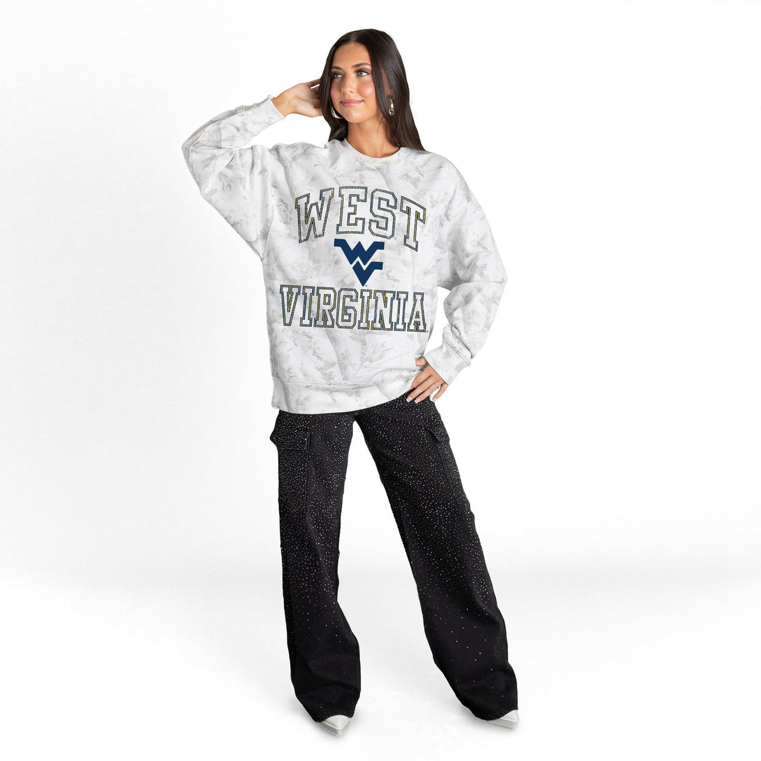 WV WHITEOUT CAMO PULLOVER