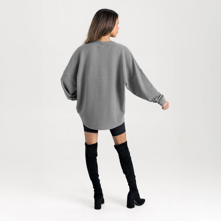 WVU CORDED PULLOVER