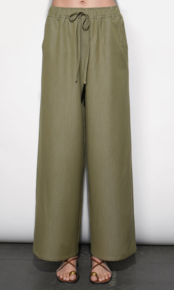PAISLEY WIDE LEG PANT