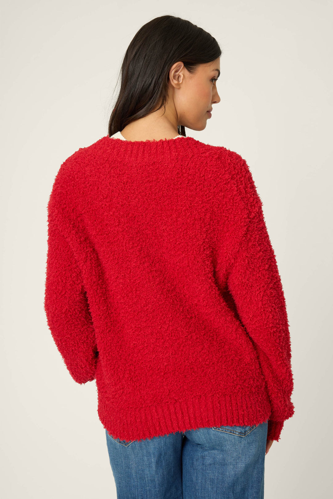 BUNDLE UP BOUCLE CARDIGAN