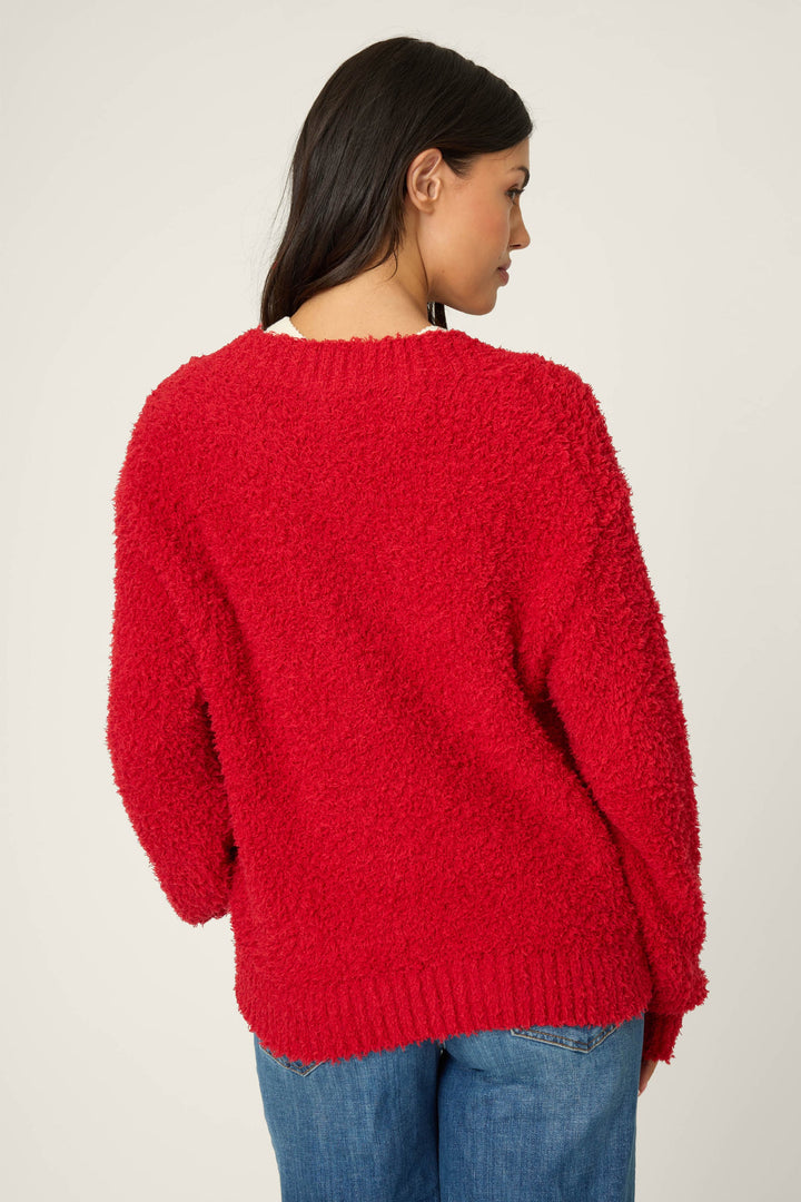 BUNDLE UP BOUCLE CARDIGAN