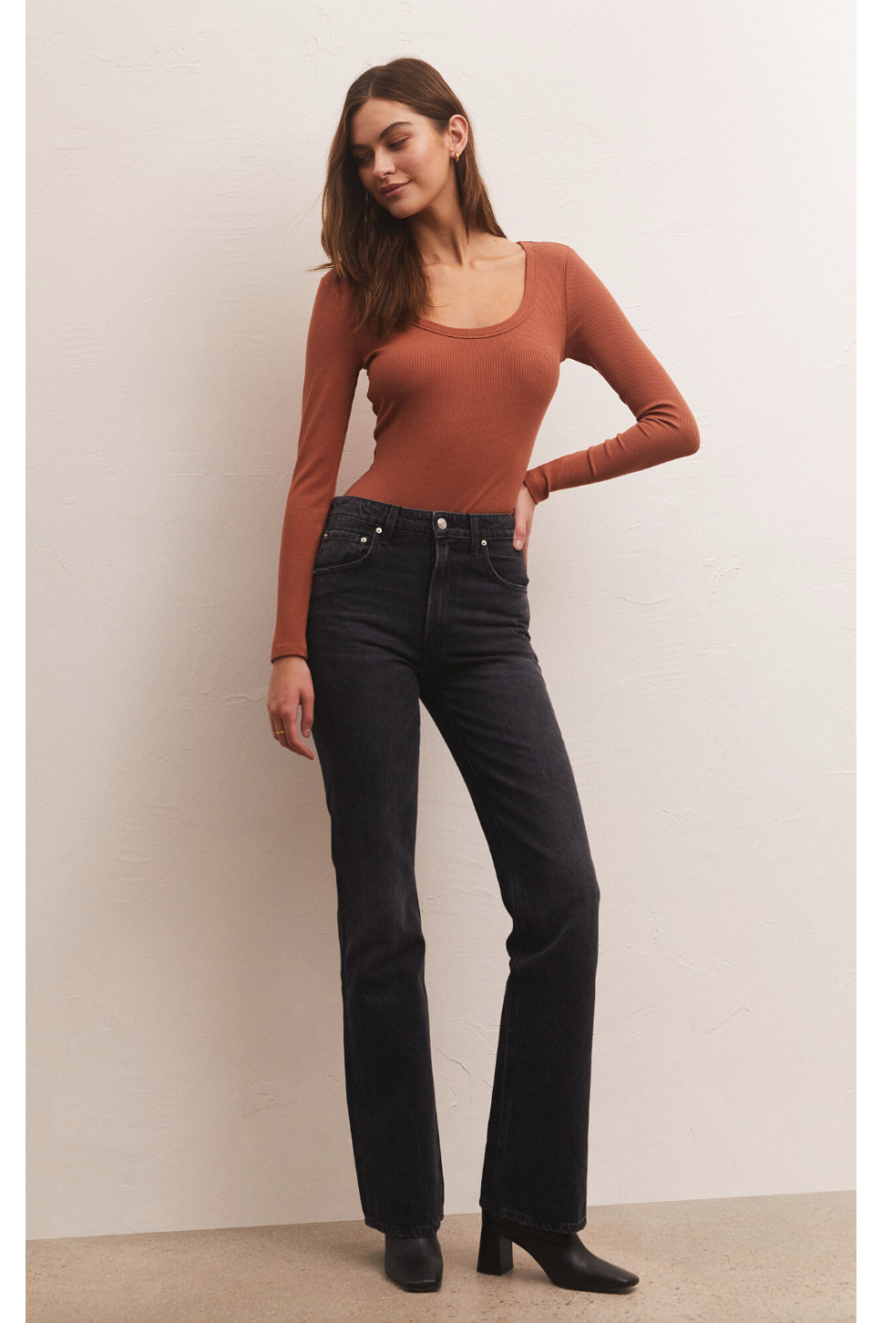 LILAH RIB BODYSUIT