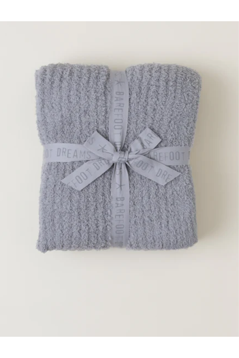 COZYCHIC RIBBED THROW | DOVE GRAY