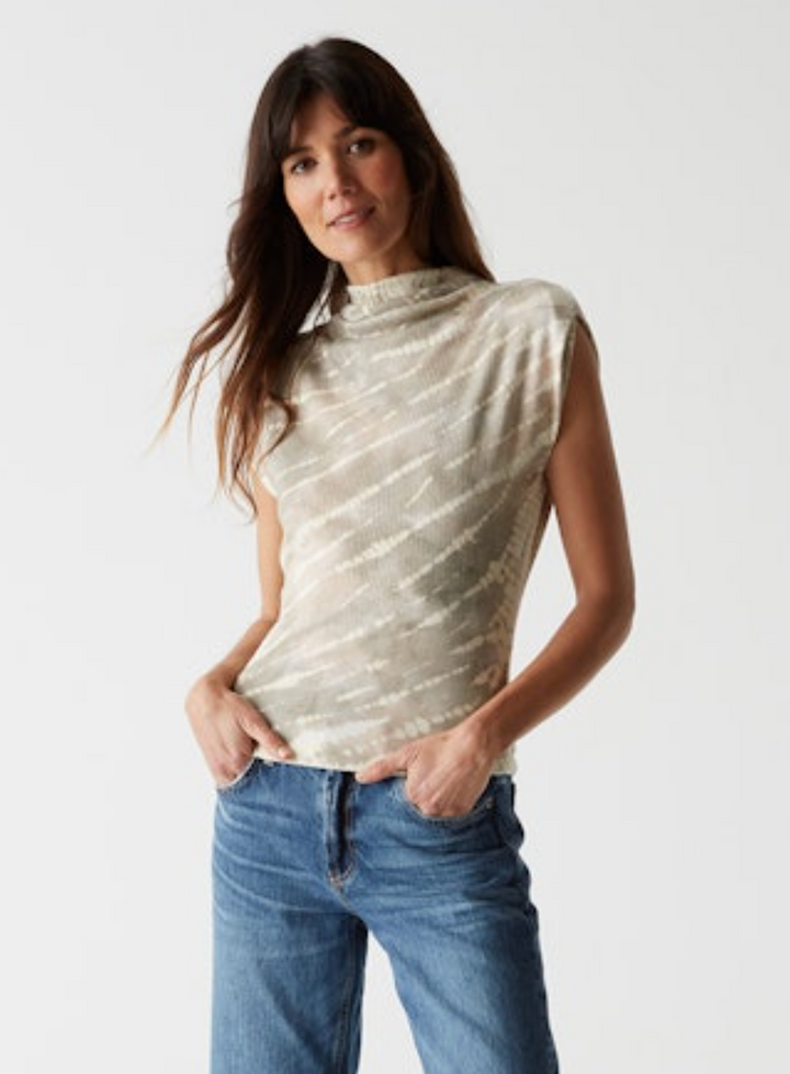 ARIA MOCK NECK TOP