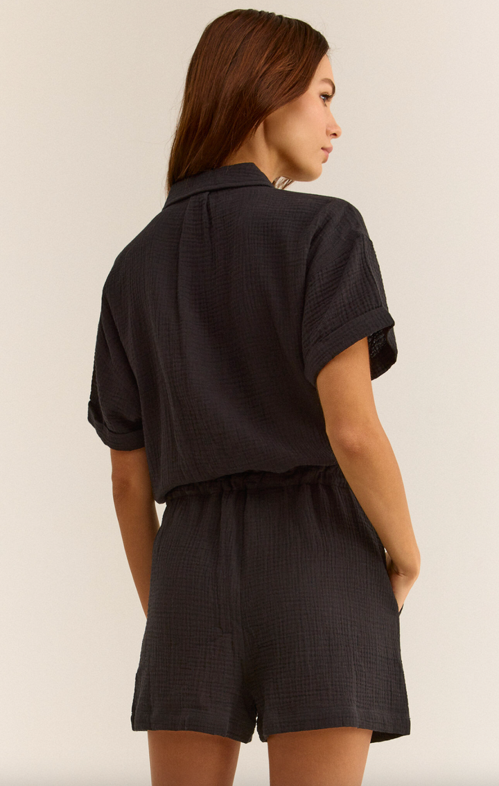 LOOKOUT GAUZE ROMPER