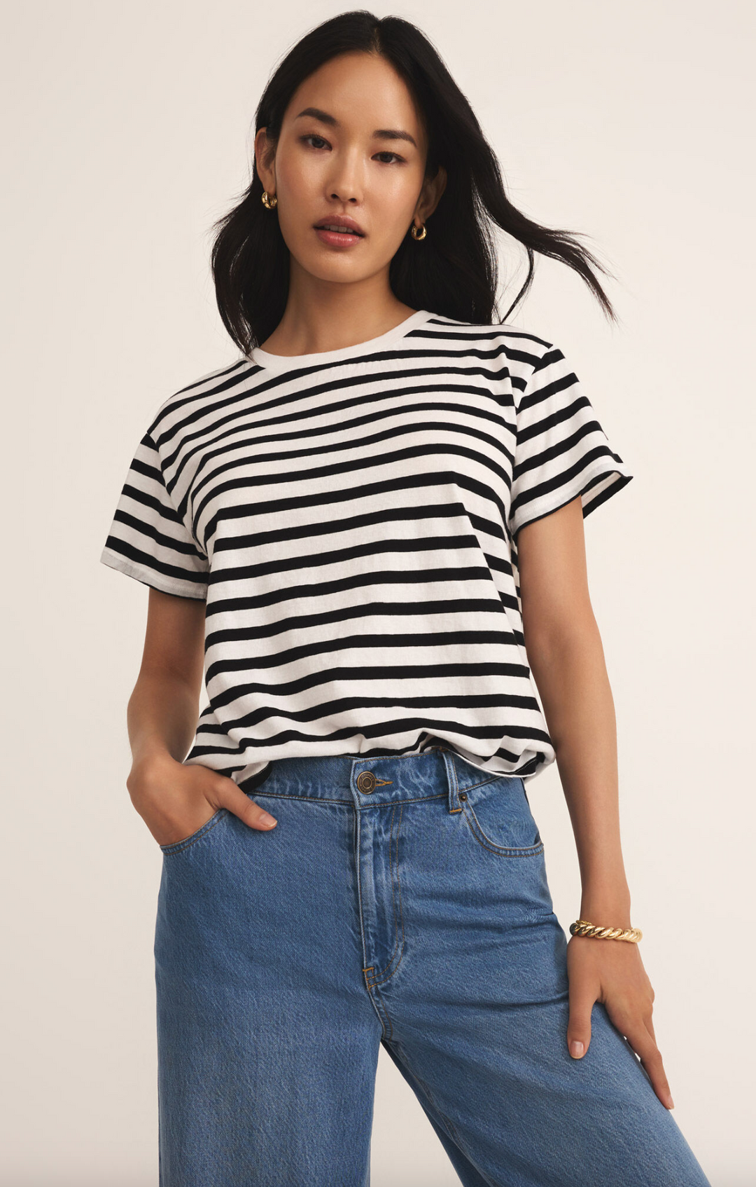 GO TO STRIPE TEE