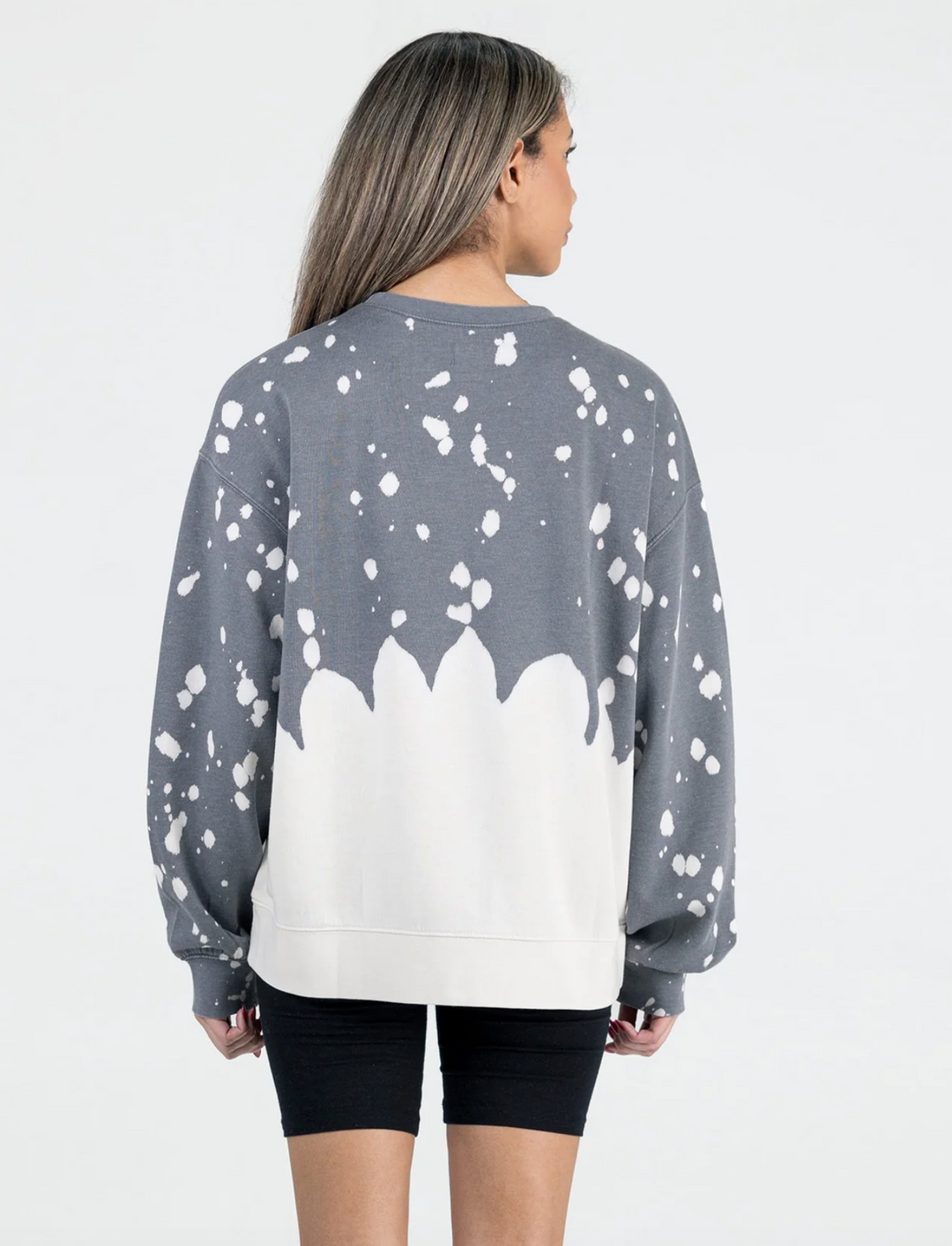 WVU SPLATTER SWEATSHIRT