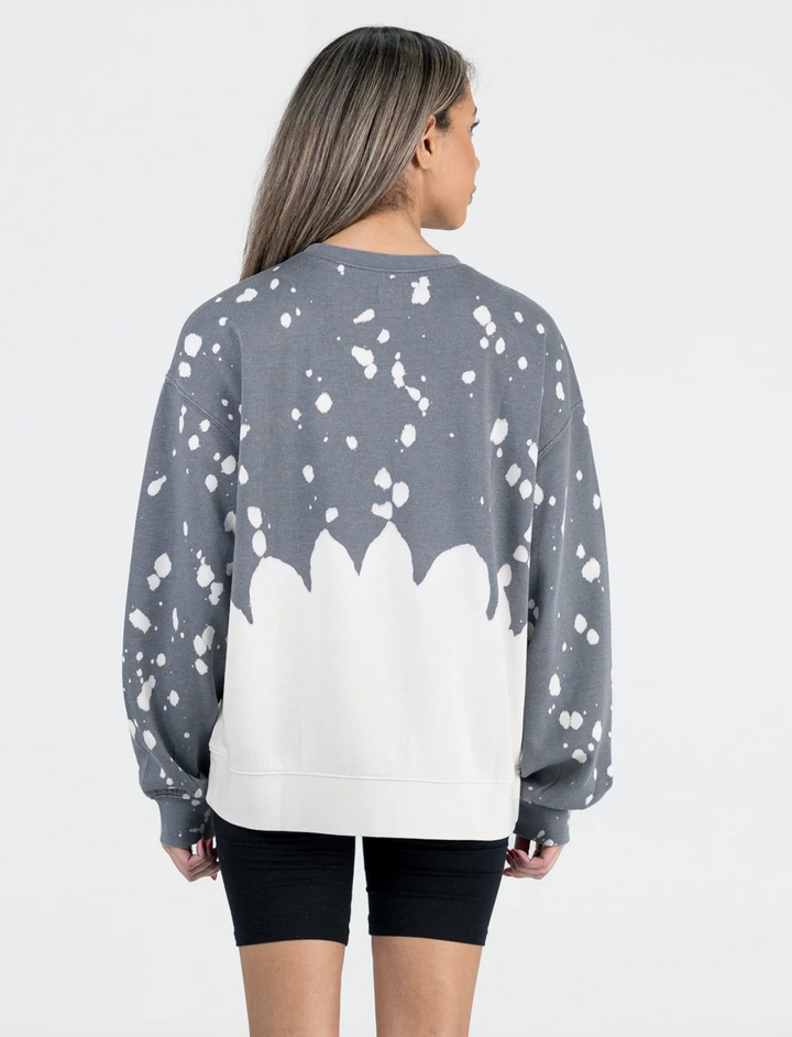 WVU SPLATTER SWEATSHIRT