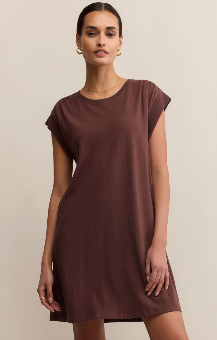 ROUTINE SHIFT MINI DRESS