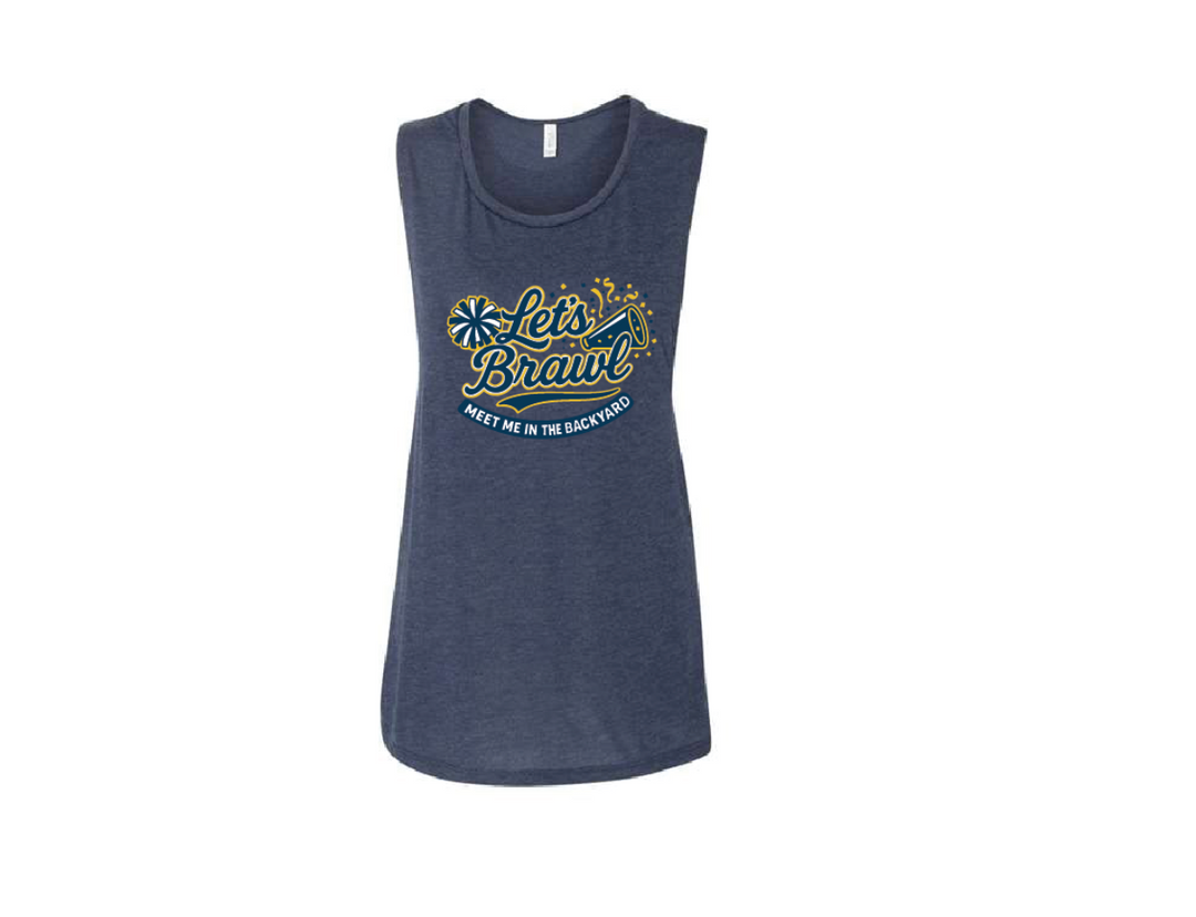 LET'S BRAWL MUSCLE TANK