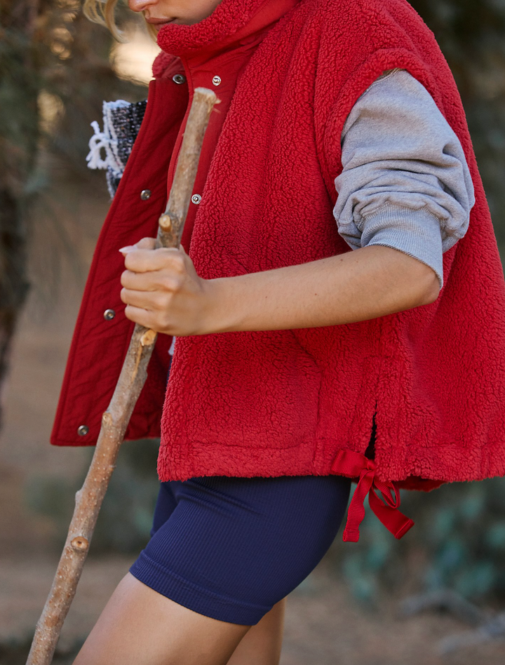 SCOUT IT OUT VEST | CRANBERRY