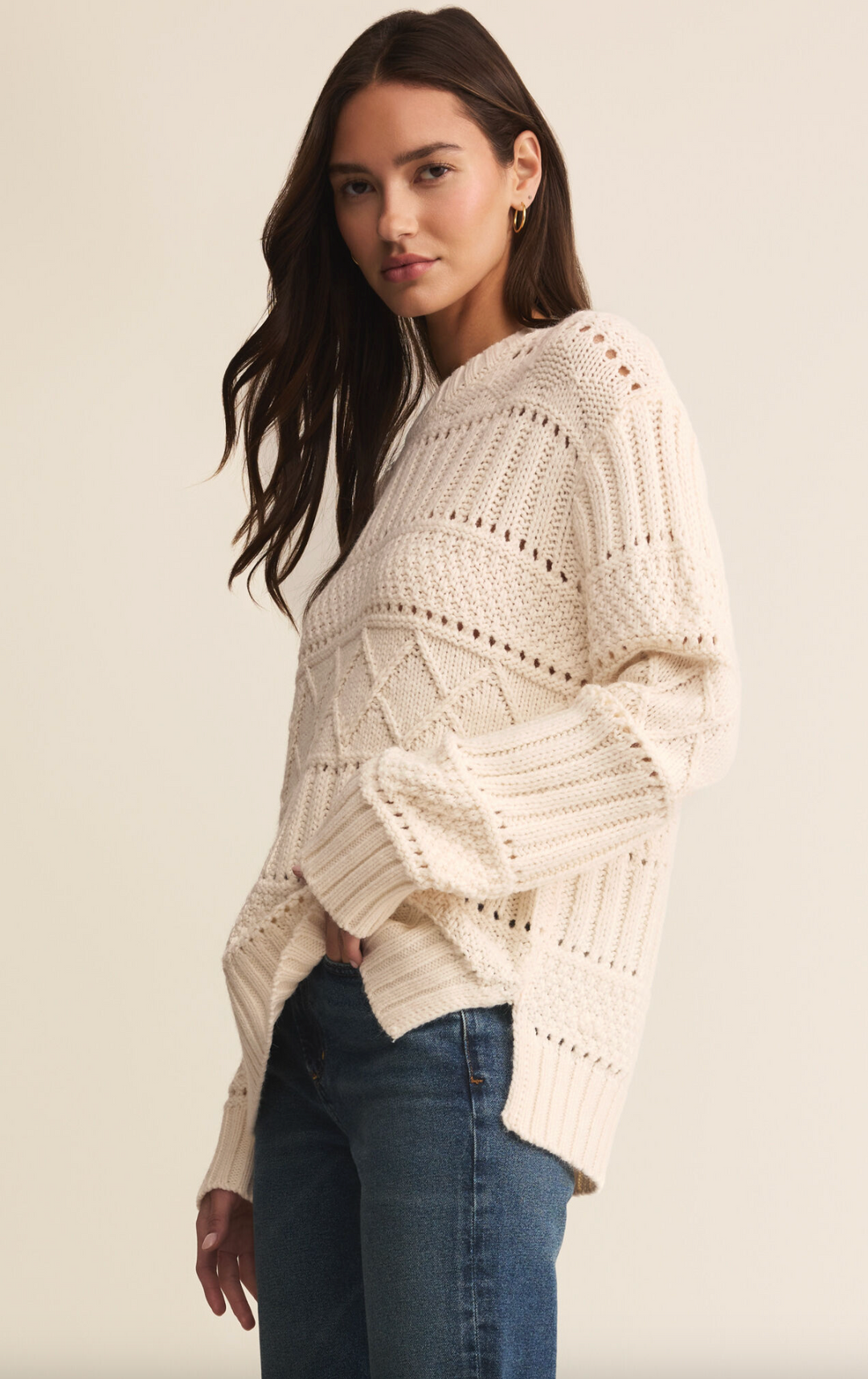 CENTO CABLE SWEATER
