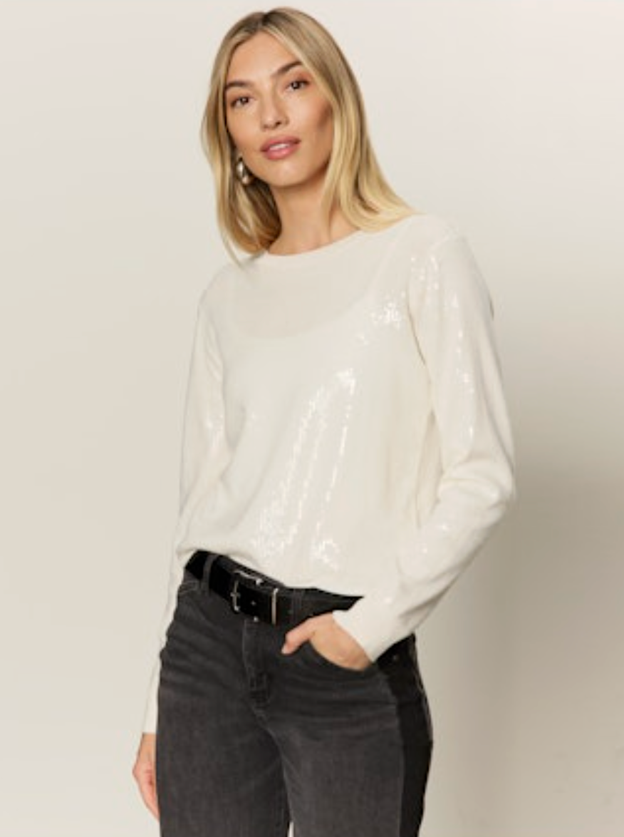 SPARKLE TOGETHER SWEATER TOP