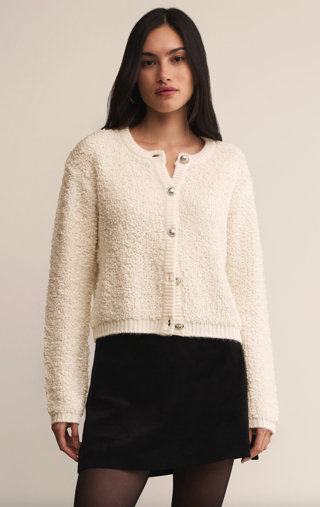 MAXIE FLUFFY CARDIGAN