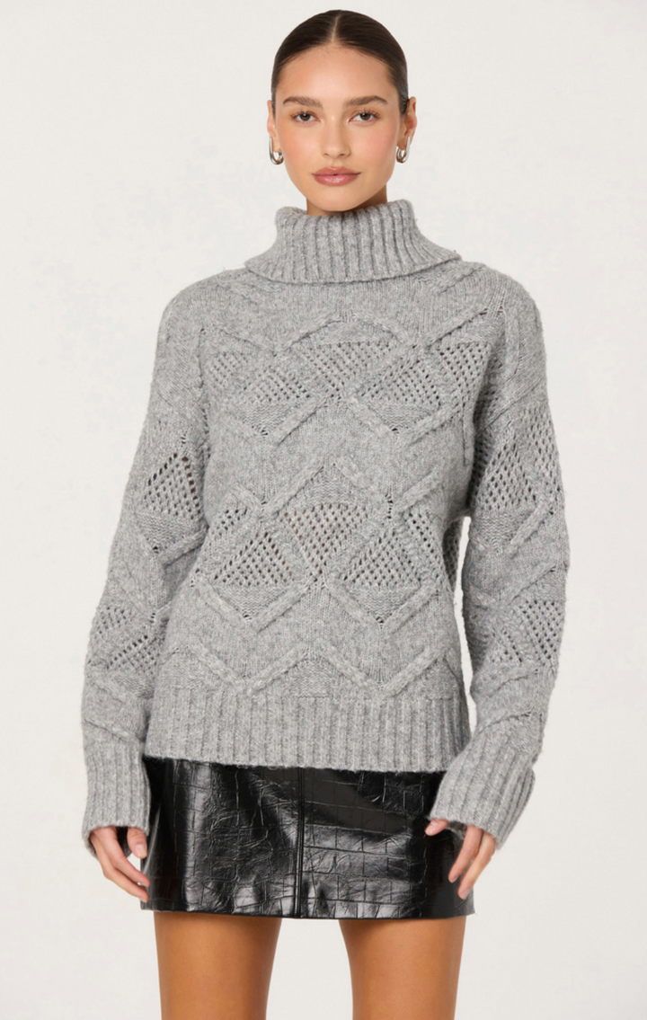 ASTRID CHUNKY TURTLENECK SWEATER