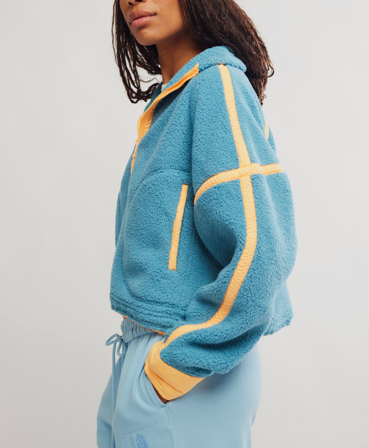 MOUNTAIN HIGH 1/2 ZIP | CELESTIAL