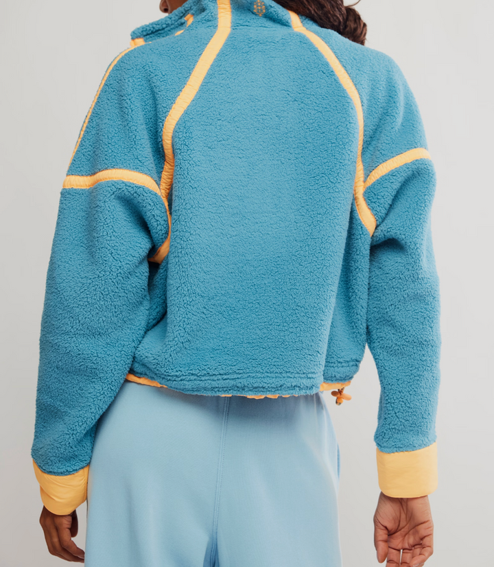 MOUNTAIN HIGH 1/2 ZIP | CELESTIAL