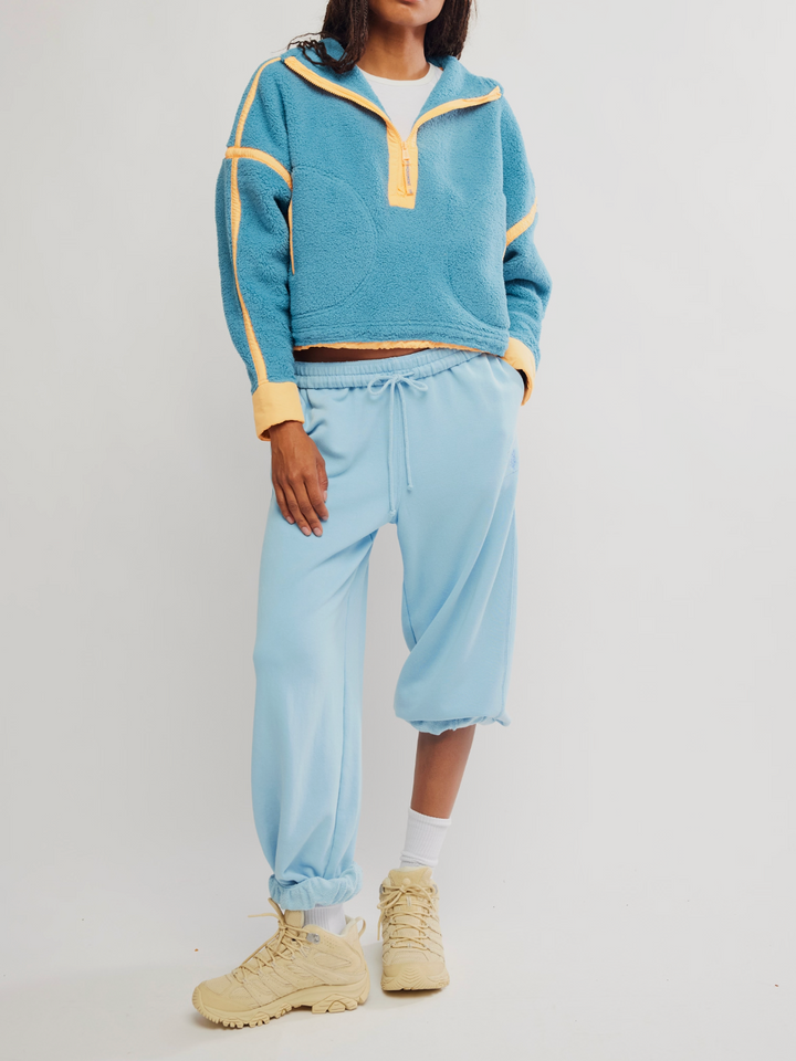 MOUNTAIN HIGH 1/2 ZIP | CELESTIAL