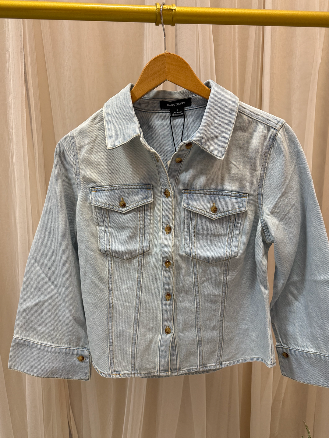 IRIS DENIM SHIRT
