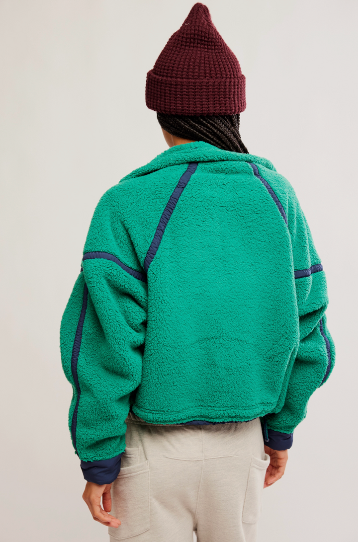 MOUNTAIN HIGH 1/2 ZIP | GREEN GLOW