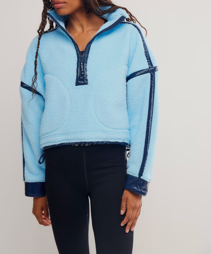 MOUNTAIN HIGH 1/2 ZIP | BLUE SHINE