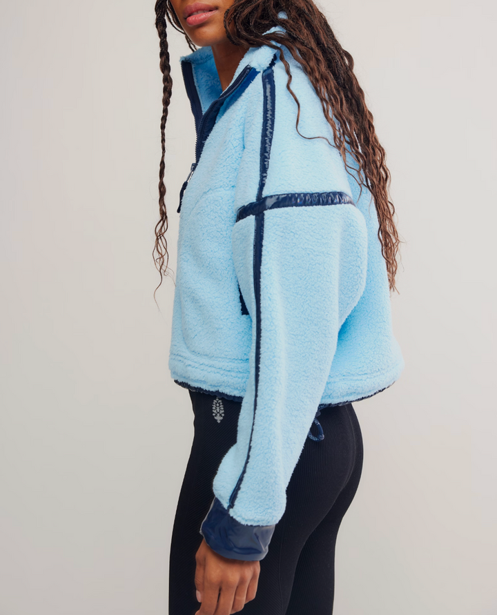 MOUNTAIN HIGH 1/2 ZIP | BLUE SHINE