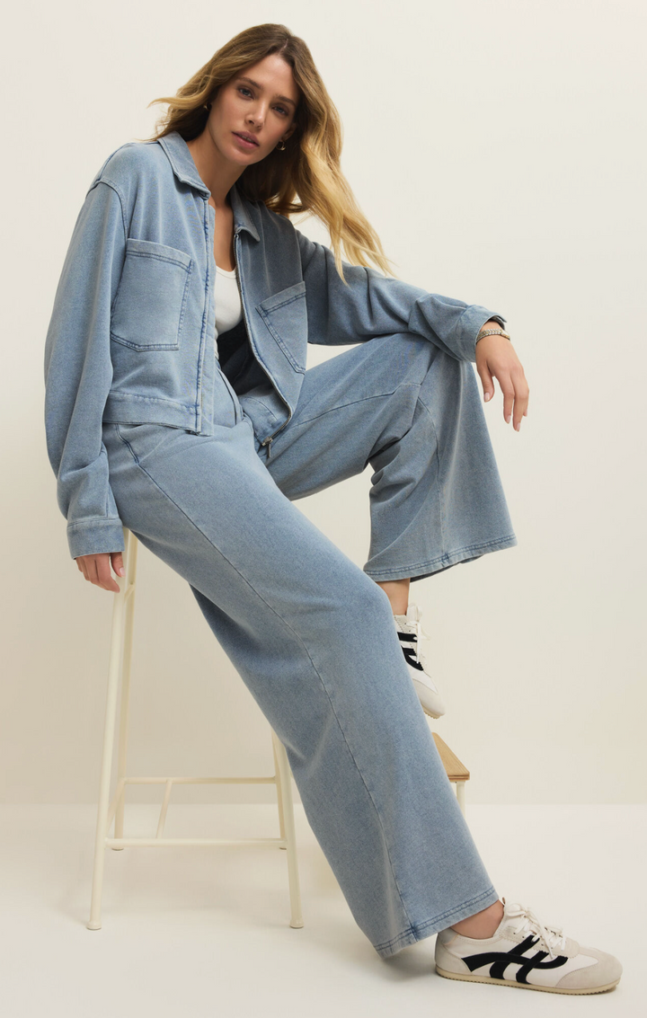 ENTOURAGE KNIT DENIM PANT