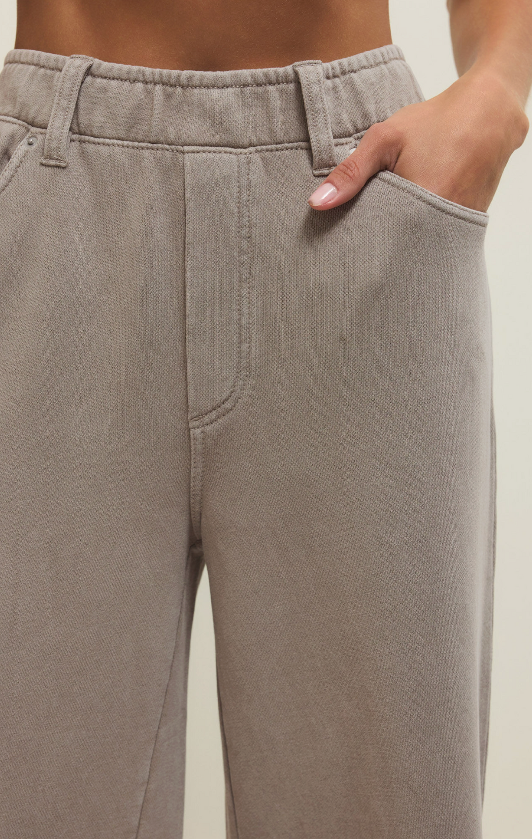 ENTOURAGE KNIT PANT | OYSTER