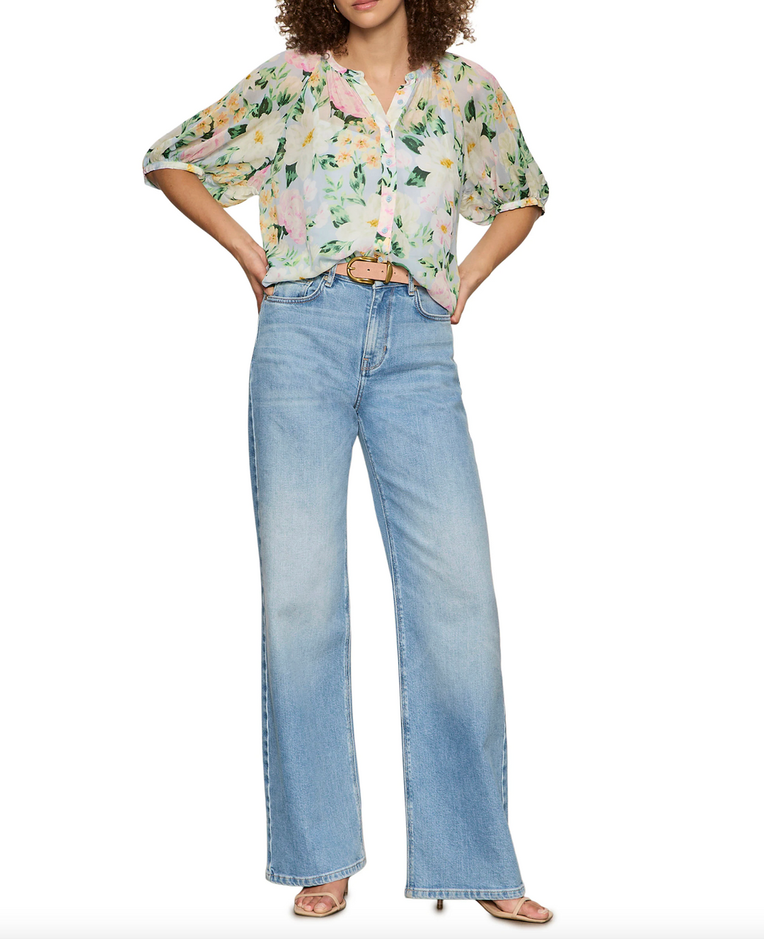 FAVORITE GIRL BUTTON BLOUSE