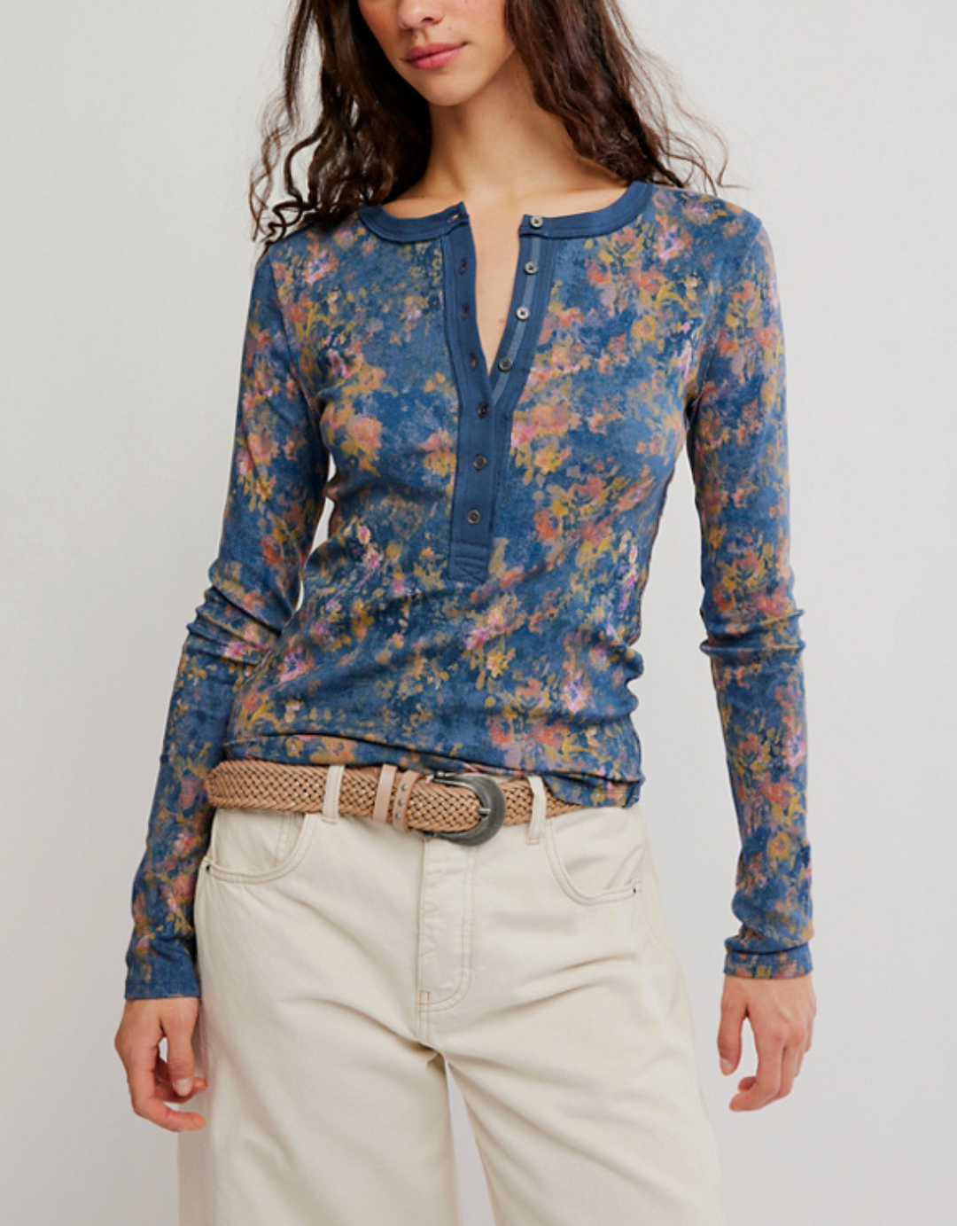 JAMIE PRINTED HENLEY