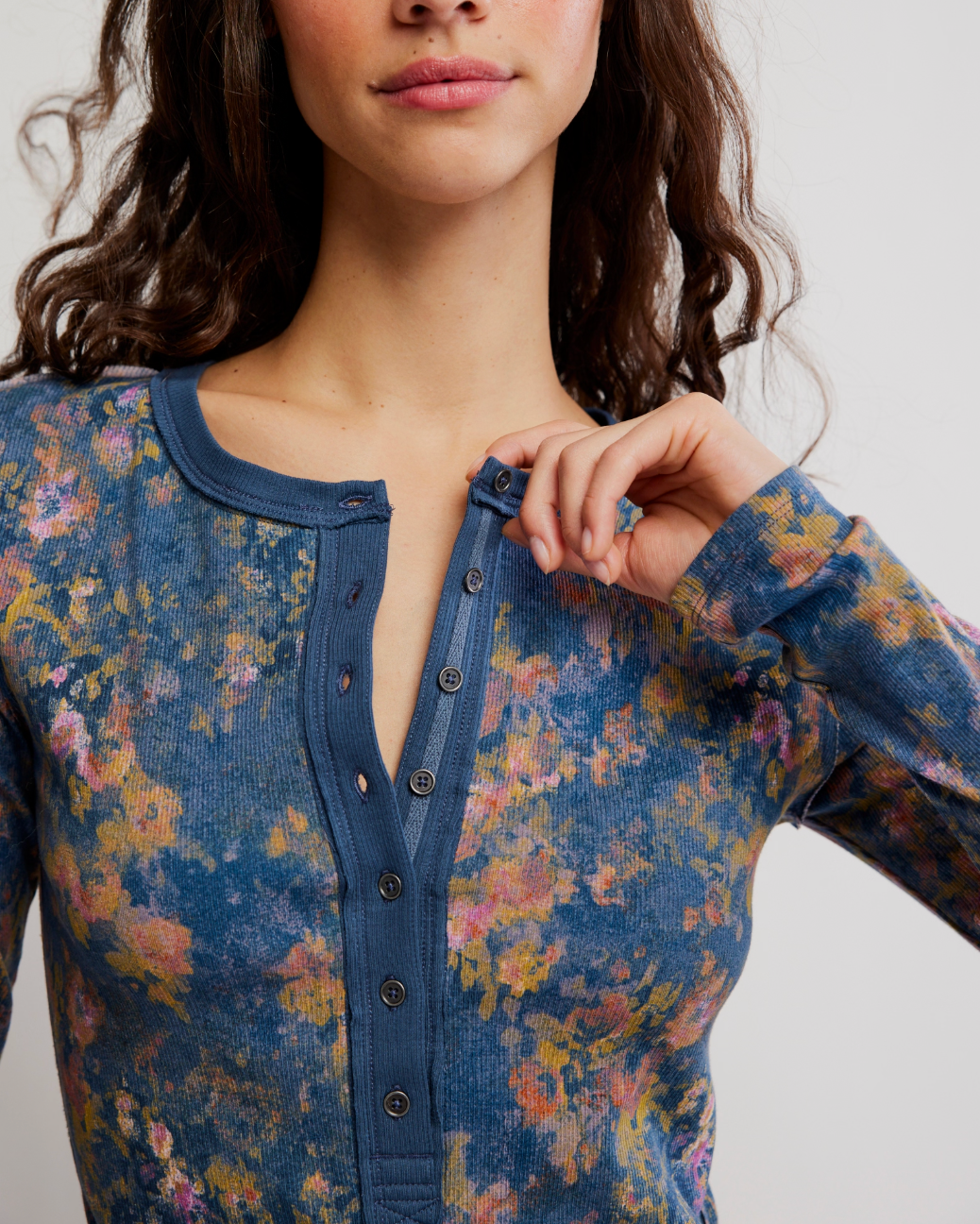 JAMIE PRINTED HENLEY
