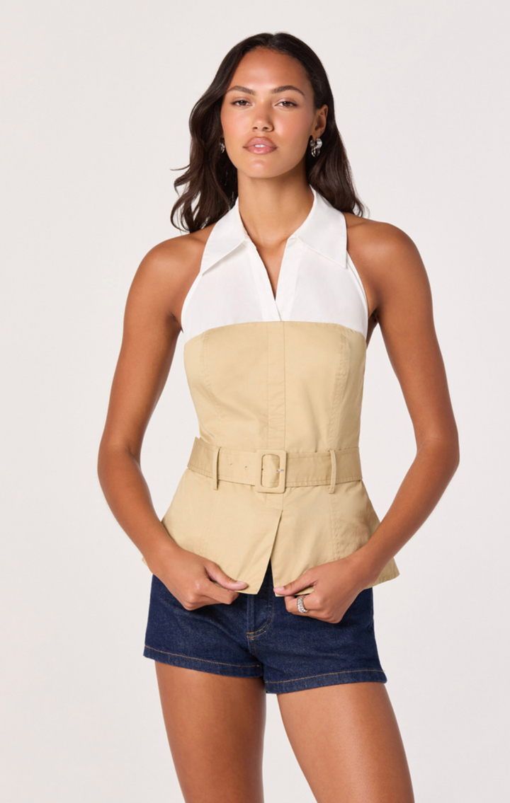 ALEDA HALTER TOP
