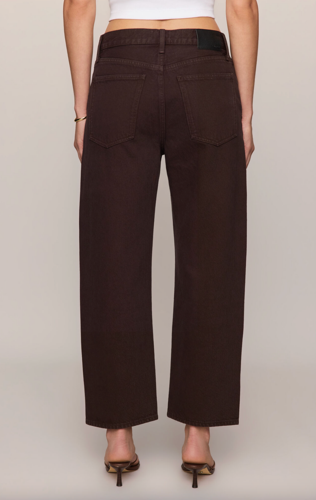 OFF DUTY BOWED ANKLE JEAN