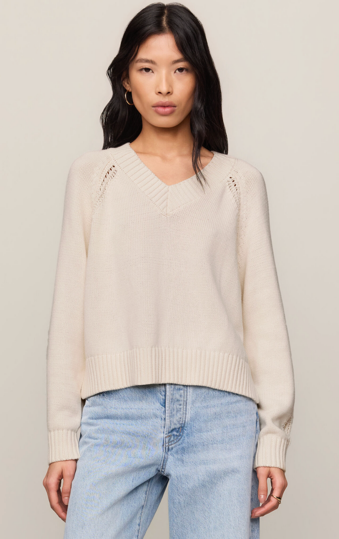 STRATTON V-NECK SWEATER
