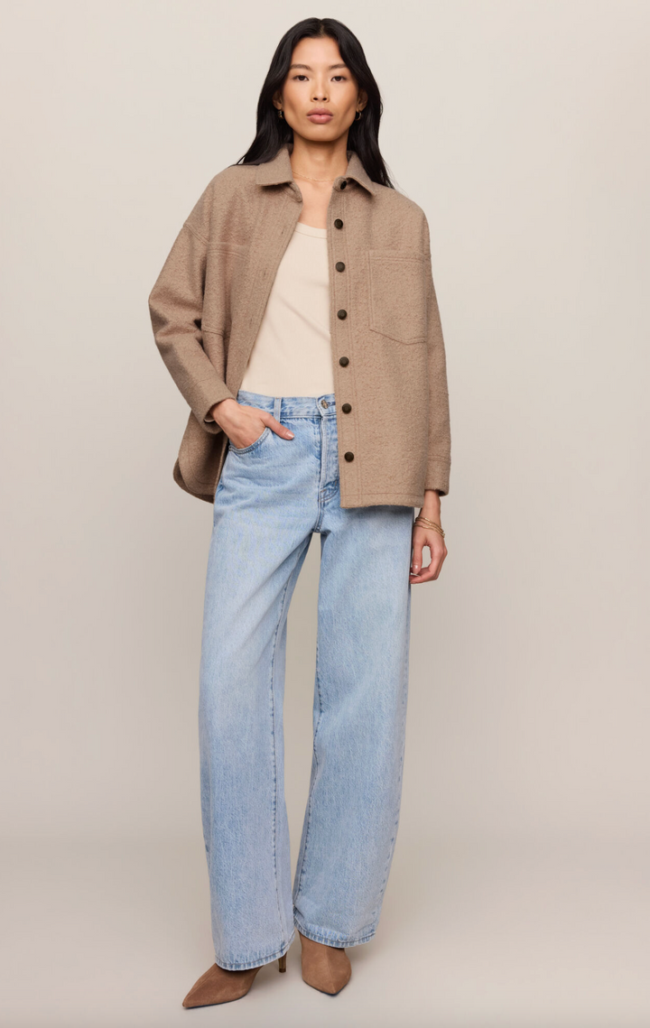 ALL DAY POODLE KNIT JACKET