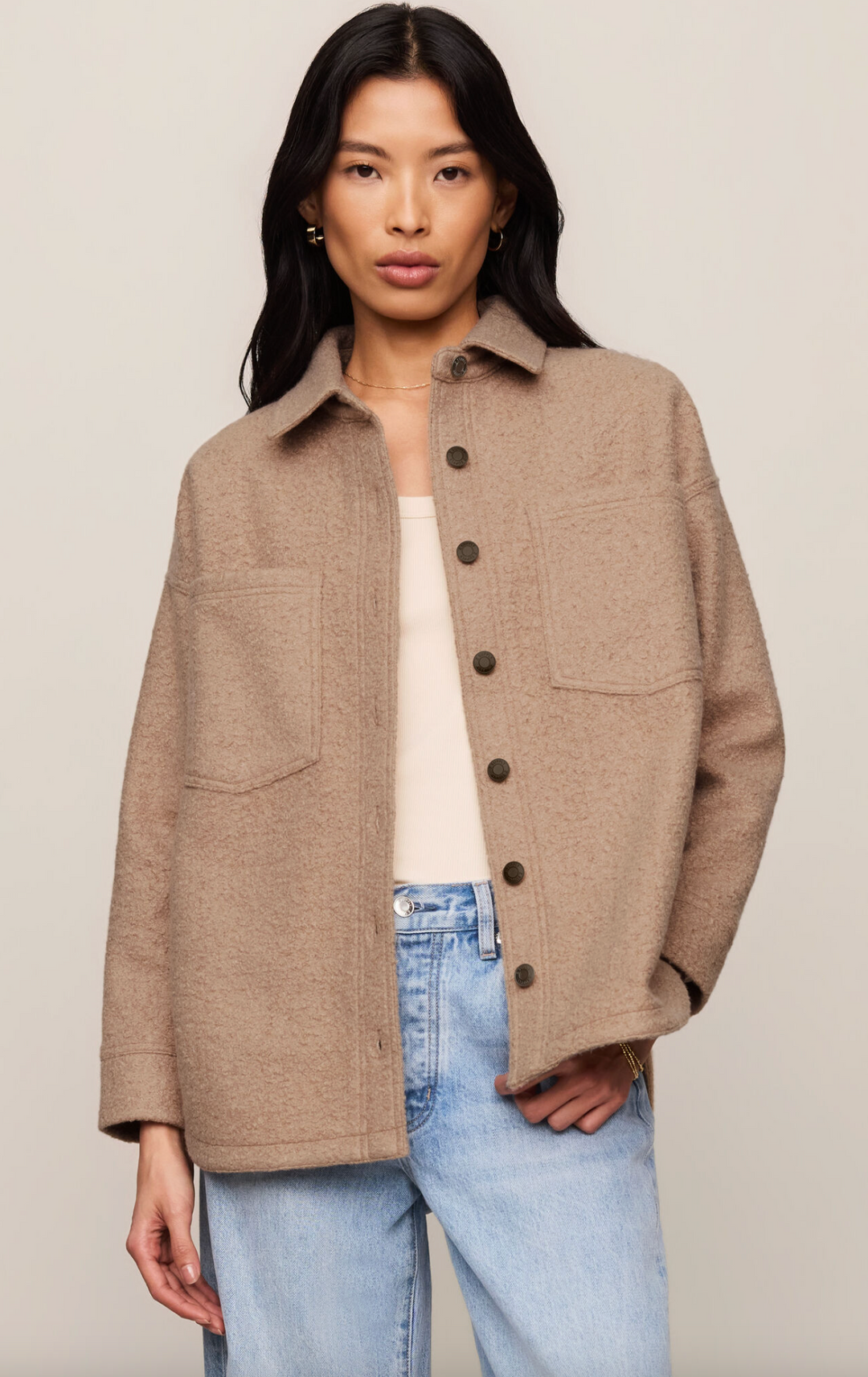 ALL DAY POODLE KNIT JACKET