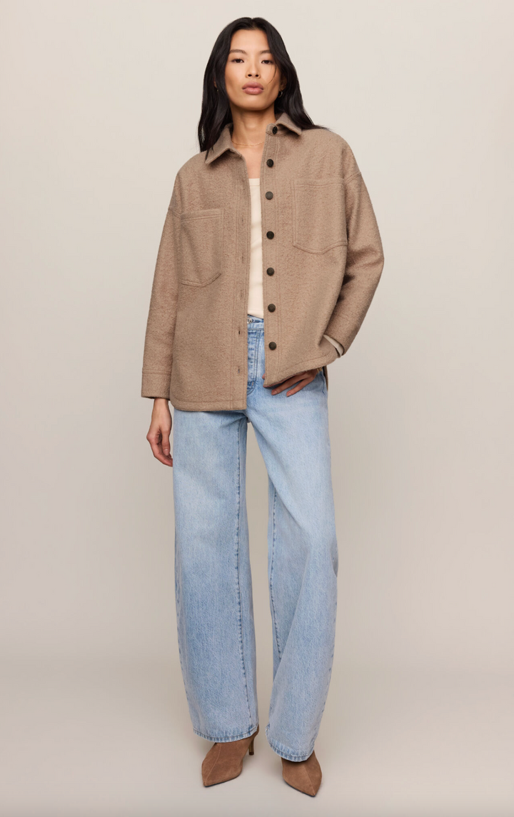 ALL DAY POODLE KNIT JACKET
