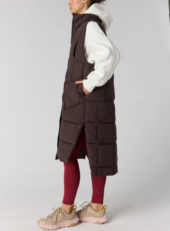 ON THE MOVE PACKABLE VEST| CHOCOLATE