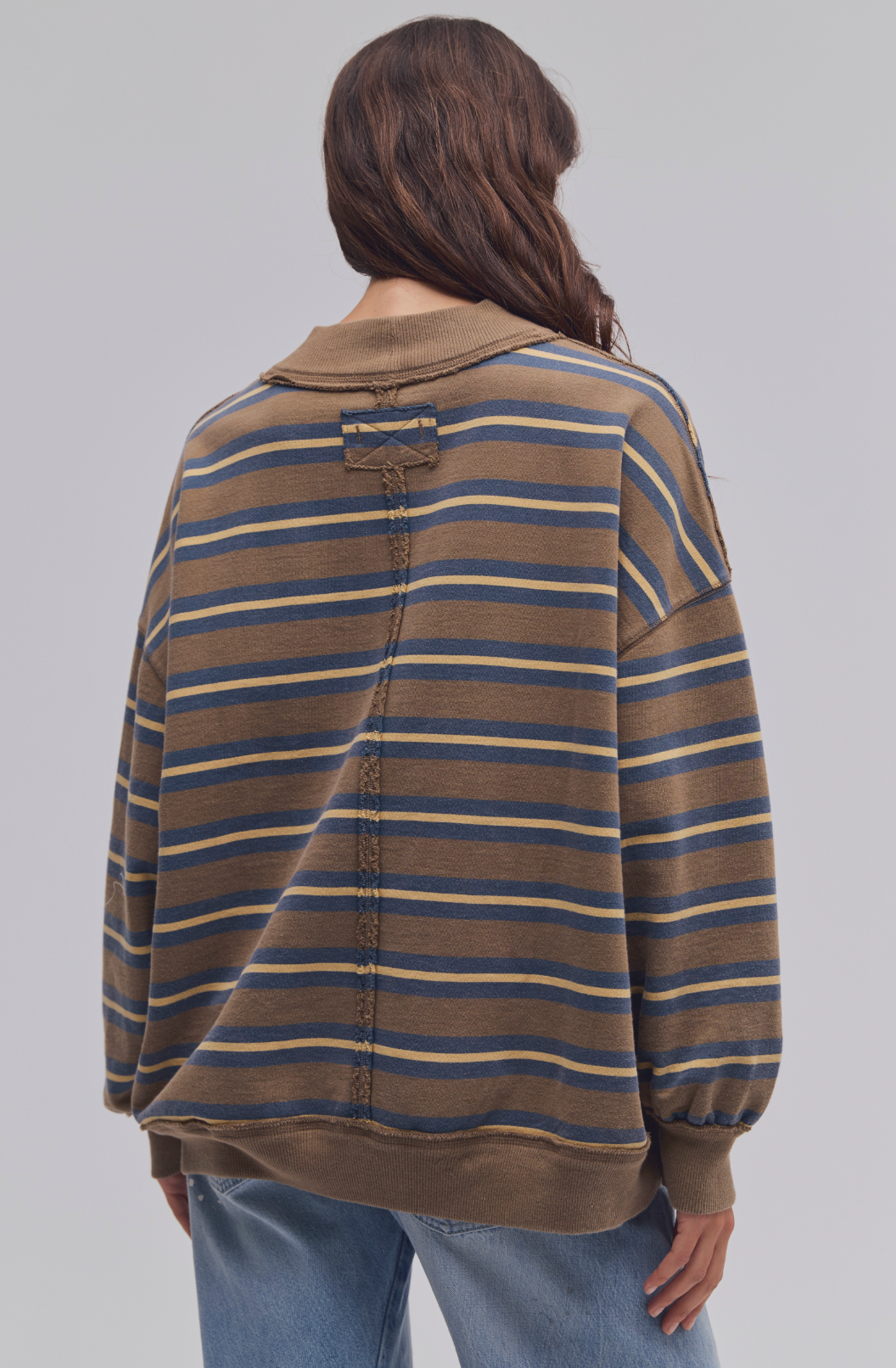 PALM SPRINGS STRIPED PULLOVER