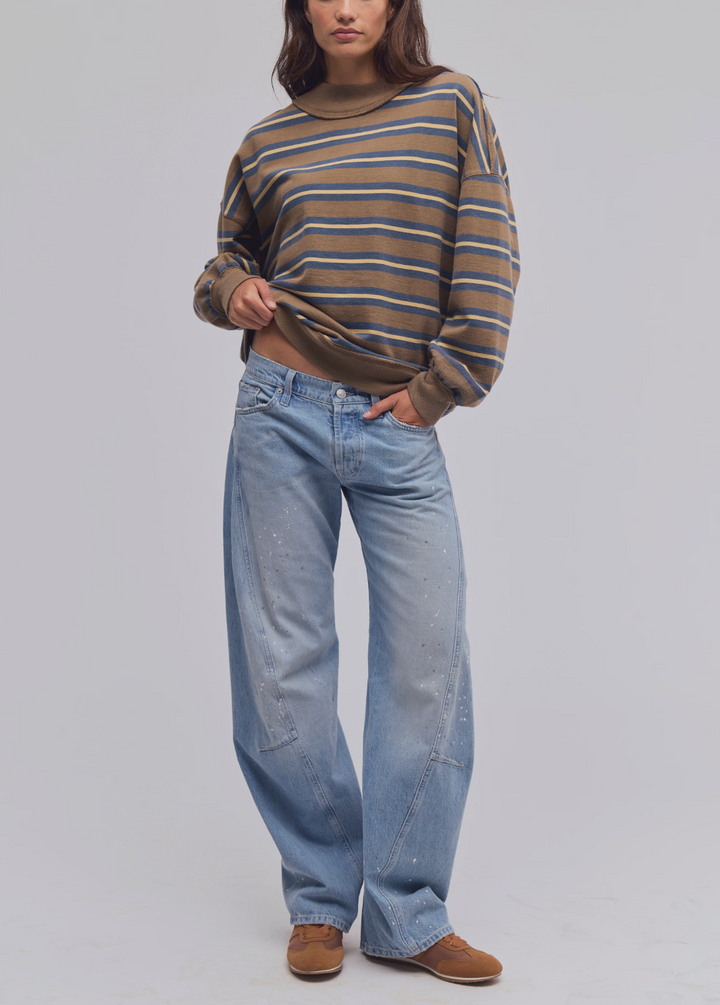 PALM SPRINGS STRIPED PULLOVER