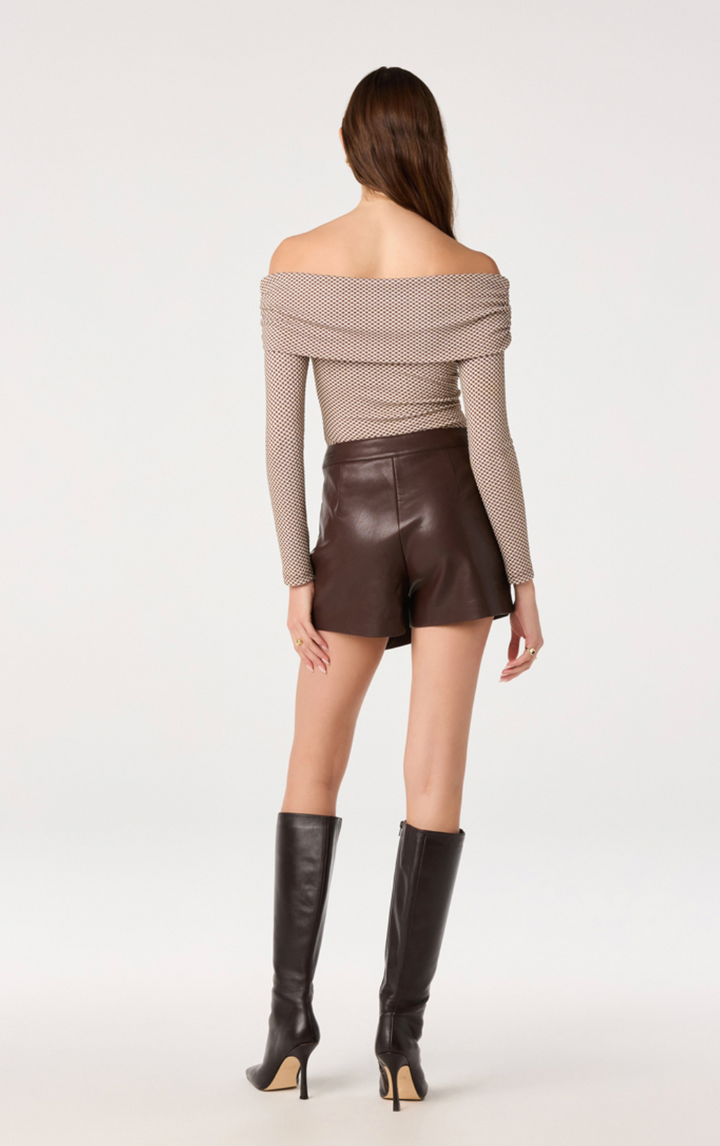 DIAMANTE OFF SHOULDER TOP